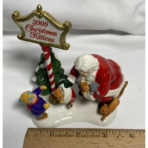 Dept 56 The Original Snow Village Santa Comes to Town 2009 NIB Figurine 807285 - Picture 10 of 10